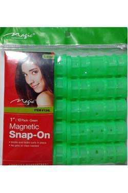 MAGIC COLLECTION Large Snap On Magnetic Rollers 1